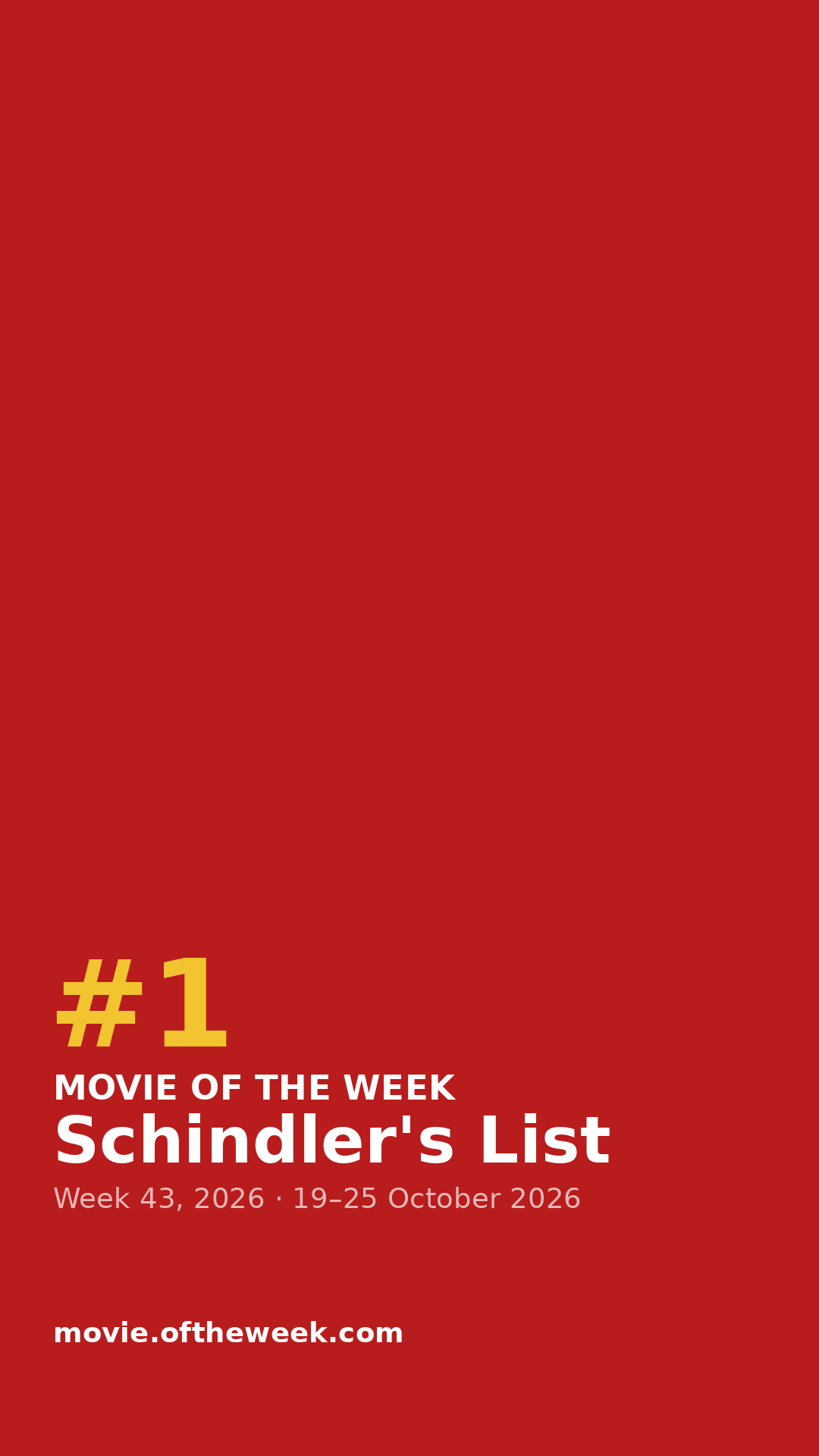Story (1080×1920) — Schindler's List